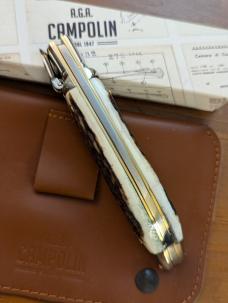 NEW IN BOX STAG AGA CAMPOLIN DIANA LEVERLOCK AUTO WITH SHEATH NEW IN BOX STAG AGA CAMPOLIN DIANA LEVERLOCK AUTO WITH SHEATH
