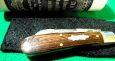 SUPER ADD 2024 AAPK CLUB KNIFE ONLY 227 MADE BY GEC KINGWOOD SCALES IN TUBE WITH COA SUPER ADD 2024 AAPK CLUB KNIFE ONLY 227 MADE BY GEC KINGWOOD SCALES IN TUBE WITH COA