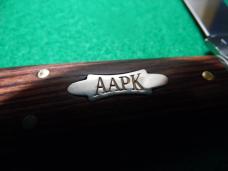 SUPER ADD 2024 AAPK CLUB KNIFE ONLY 227 MADE BY GEC KINGWOOD SCALES IN TUBE WITH COA SUPER ADD 2024 AAPK CLUB KNIFE ONLY 227 MADE BY GEC KINGWOOD SCALES IN TUBE WITH COA