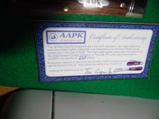 SUPER ADD 2024 AAPK CLUB KNIFE ONLY 227 MADE BY GEC KINGWOOD SCALES IN TUBE WITH COA SUPER ADD 2024 AAPK CLUB KNIFE ONLY 227 MADE BY GEC KINGWOOD SCALES IN TUBE WITH COA