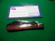 SUPER ADD 2024 AAPK CLUB KNIFE ONLY 227 MADE BY GEC KINGWOOD SCALES IN TUBE WITH COA SUPER ADD 2024 AAPK CLUB KNIFE ONLY 227 MADE BY GEC KINGWOOD SCALES IN TUBE WITH COA