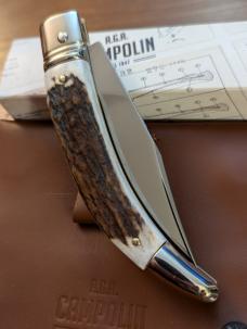 NEW IN BOX STAG AGA CAMPOLIN DIANA LEVERLOCK AUTO WITH SHEATH NEW IN BOX STAG AGA CAMPOLIN DIANA LEVERLOCK AUTO WITH SHEATH
