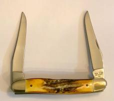 New Without Box 1990 Case Stag Muskrat New Without Box 1990 Case Stag Muskrat