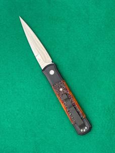 Brand New Protech Godfather in Amber Jigged Bone-Discontinued Brand New Protech Godfather in Amber Jigged Bone-Discontinued