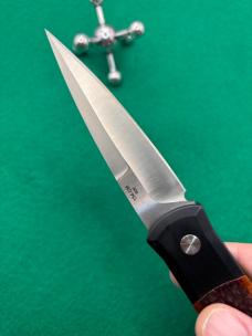 Brand New Protech Godfather in Amber Jigged Bone-Discontinued Brand New Protech Godfather in Amber Jigged Bone-Discontinued