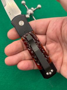 Brand New Godson in Amber Jigged Bone-Discontinued Brand New Godson in Amber Jigged Bone-Discontinued