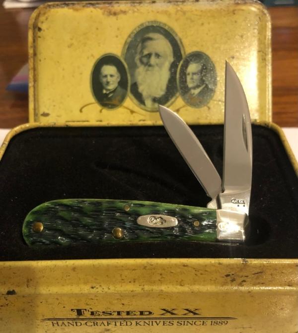 New in Tin Case Tony Bose Bermuda Green Bone Sway Back Jack First Run New in Tin Case Tony Bose Bermuda Green Bone Sway Back Jack First Run