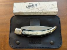 NEW IN BOX BLACK & WHITE BRAZILIAN HORN AGA CAMPOLIN DIANA LEVERLOCK AUTO WITH SHEATH NEW IN BOX BLACK & WHITE BRAZILIAN HORN AGA CAMPOLIN DIANA LEVERLOCK AUTO WITH SHEATH
