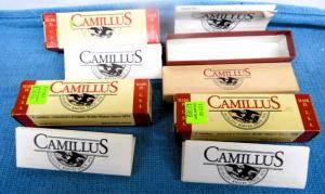 CLEARING OUT SAVE DOLLARS 4 CAMILLUS BOXES AND PAPER WORK IN USEABLE CONDITION  