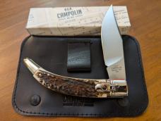 NEW IN BOX GNARLY STAG AGA CAMPOLIN DIANA LEVERLOCK AUTO WITH SHEATH NEW IN BOX GNARLY STAG AGA CAMPOLIN DIANA LEVERLOCK AUTO WITH SHEATH
