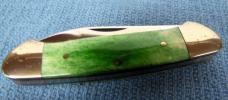 CLEARING OUT SALE ROUGH RIDER GREEN BONE 3-1/2" UNUSED CANOE IN BOX FROM STORAGE CLEARING OUT SALE ROUGH RIDER GREEN BONE 3-1/2" UNUSED CANOE IN BOX FROM STORAGE
