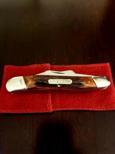 Rare Schrade Geo Wostenholm I-XL 3 Blade Stockman - Custom by Herman Williams