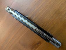 FRANK BELTRAME 28CM-11" BAYONET STILETTO SMOKEY BUFFALO HORN...NEW FRANK BELTRAME 28CM-11" BAYONET STILETTO SMOKEY BUFFALO HORN...NEW