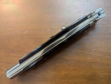 FRANK BELTRAME 28CM-11" BAYONET STILETTO SMOKEY BUFFALO HORN...NEW FRANK BELTRAME 28CM-11" BAYONET STILETTO SMOKEY BUFFALO HORN...NEW