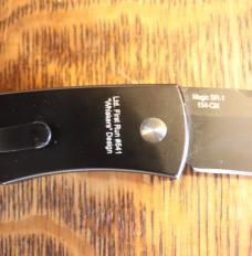 Protech Whiskers Design "Magic BR1" Carbon Fiber Handle