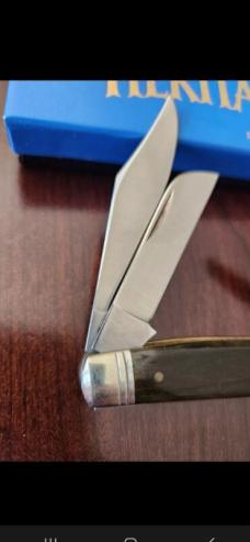 Schrade NY USA Heritage 8801 Smooth Bone Premium Stockman Knife