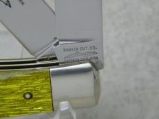 Parker Cut. Co. Surgical Steel Japan Gold Stripe Parker Bullet Medium Jumbo Trapper Knife