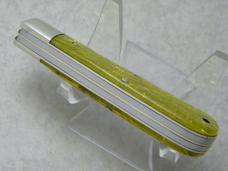 Parker Cut. Co. Surgical Steel Japan Gold Stripe Parker Bullet Medium Jumbo Trapper Knife