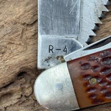 Remington UMC USA R-4 5 Blade Scout Camp Knife Brown Handle Pocket Knife (65) Remington UMC USA R-4 5 Blade Scout Camp Knife Brown Handle Pocket Knife (65)