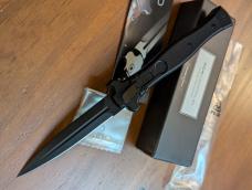 NIB AGA CAMPOLIN 23CM-9INCH ZERO SWAT BLACKOUT G-10 SCALES WITH DAGGER BLADE NIB AGA CAMPOLIN 23CM-9INCH ZERO SWAT BLACKOUT G-10 SCALES WITH DAGGER BLADE