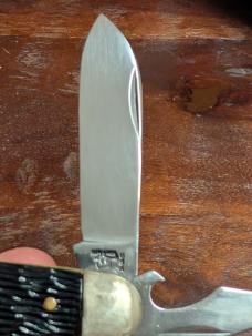 Mint Hammer Brand (Imperial) piggyback fixed blade and pocket knife set 1944-55