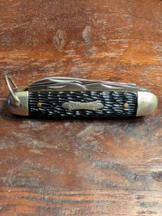 Mint Hammer Brand (Imperial) piggyback fixed blade and pocket knife set 1944-55