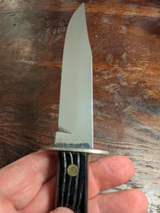 Mint Hammer Brand (Imperial) piggyback fixed blade and pocket knife set 1944-55