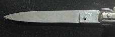 6 1/4” Stag swivel bolster tribute knife stamped La Vespa 6 1/4” Stag swivel bolster tribute knife stamped La Vespa