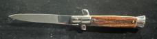 6 1/4” Stag swivel bolster tribute knife stamped La Vespa 6 1/4” Stag swivel bolster tribute knife stamped La Vespa