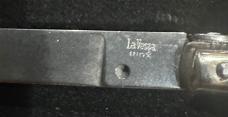 6 1/4” Stag swivel bolster tribute knife stamped La Vespa 6 1/4” Stag swivel bolster tribute knife stamped La Vespa