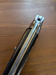 OLDER NO-NAME 33CM-13INCH BRAZILIAN HORN BAYONET STILETTO STAMPED MANIAGO ITALY OLDER NO-NAME 33CM-13INCH BRAZILIAN HORN BAYONET STILETTO STAMPED MANIAGO ITALY