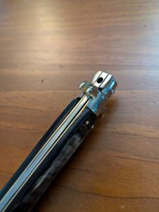 OLDER NO-NAME 33CM-13INCH BRAZILIAN HORN BAYONET STILETTO STAMPED MANIAGO ITALY OLDER NO-NAME 33CM-13INCH BRAZILIAN HORN BAYONET STILETTO STAMPED MANIAGO ITALY