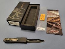 *NIB* Microtech UTX-85 Sig. Series ALL BLACK TACTICAL DLC D/E OTF AUTO *NIB* Microtech UTX-85 Sig. Series ALL BLACK TACTICAL DLC D/E OTF AUTO