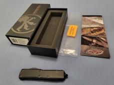*NIB* Microtech UTX-85 Sig. Series ALL BLACK TACTICAL DLC D/E OTF AUTO *NIB* Microtech UTX-85 Sig. Series ALL BLACK TACTICAL DLC D/E OTF AUTO