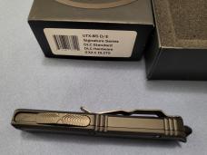 *NIB* Microtech UTX-85 Sig. Series ALL BLACK TACTICAL DLC D/E OTF AUTO *NIB* Microtech UTX-85 Sig. Series ALL BLACK TACTICAL DLC D/E OTF AUTO