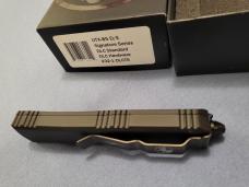 *NIB* Microtech UTX-85 Sig. Series ALL BLACK TACTICAL DLC D/E OTF AUTO *NIB* Microtech UTX-85 Sig. Series ALL BLACK TACTICAL DLC D/E OTF AUTO