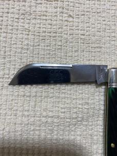 Great eastern GEC #933124 Ram Foot Northfield Wintergreen jigged bone 1 0f 30 made for CCC Club Great eastern GEC #933124 Ram Foot Northfield Wintergreen jigged bone 1 0f 30 made for CCC Club