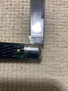 Great eastern GEC #933124 Ram Foot Northfield Wintergreen jigged bone 1 0f 30 made for CCC Club Great eastern GEC #933124 Ram Foot Northfield Wintergreen jigged bone 1 0f 30 made for CCC Club