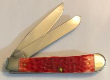 New in leather display “Save America Again” Red Trapper with Flag shield New in leather display “Save America Again” Red Trapper with Flag shield