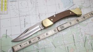 SCHRADE UNCLE HENRY USA LB7 Folding Hunter Lockback KNIFE A42