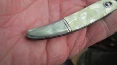 VTG IMPERIAL USA Assisted Open Fish Toothpick Knife *lock not work** L80 VTG IMPERIAL USA Assisted Open Fish Toothpick Knife *lock not work** L80