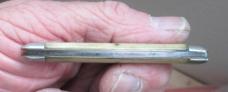VTG Antique ST. LAWRENCE CUTLERY Smooth Bone Half Whittler Small Pen Pocket Knife A48 VTG Antique ST. LAWRENCE CUTLERY Smooth Bone Half Whittler Small Pen Pocket Knife A48