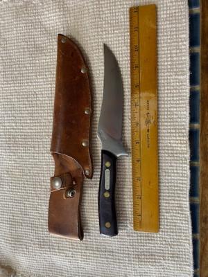 Schrade Old Timer model 150T St. Blade w/Sheath As new