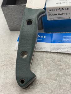 Benchmade Bushcrafter 162 Fixed Blade Sheath Knife New In Box Made In USA Benchmade Bushcrafter 162 Fixed Blade Sheath Knife New In Box Made In USA