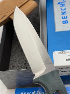 Benchmade Bushcrafter 162 Fixed Blade Sheath Knife New In Box Made In USA Benchmade Bushcrafter 162 Fixed Blade Sheath Knife New In Box Made In USA