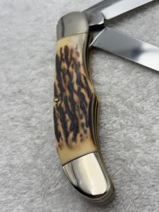 Vintage Ka-bar 1184 2 Blade Hunter Made In USA Excellent Condition (8) Vintage Ka-bar 1184 2 Blade Hunter Made In USA Excellent Condition (8)
