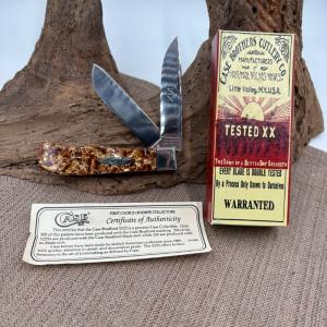 Rare Case Classic USA 6223 1992 Lrg Trapper *Stone Mosaic* NOS in box Vintage 