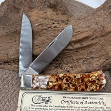 Rare Case Classic USA 6223 1992 Lrg Trapper *Stone Mosaic* NOS in box Vintage 