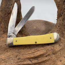 Case XX 3254 CV Yellow Trapper Folding Pocket Knife, 2019 USA Carbon Steel (95) Case XX 3254 CV Yellow Trapper Folding Pocket Knife, 2019 USA Carbon Steel (95)