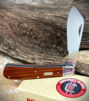 RoseCraft Blades Mill Creek Cotton Sampler Red Sandalwood RCT024-RSW Knife D2 Cotton Sampler Blade